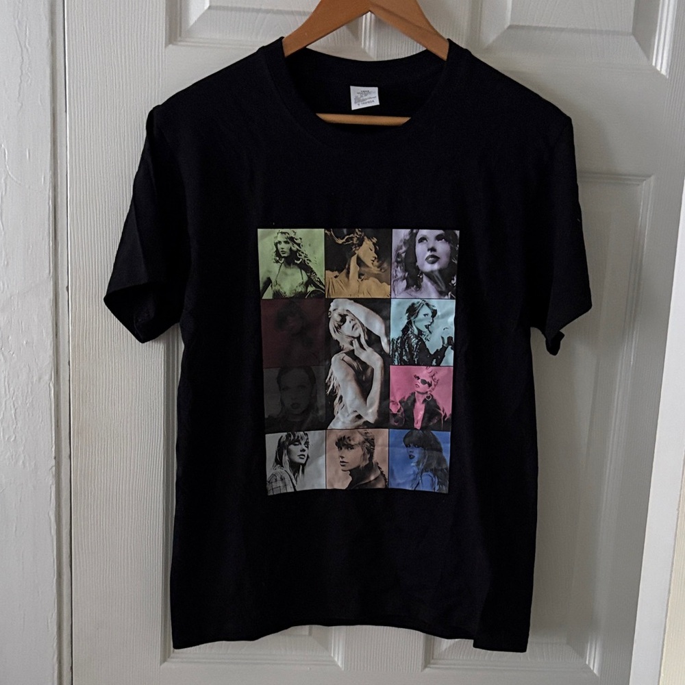 Taylor Swift The Eras Tour, black T-shirt
